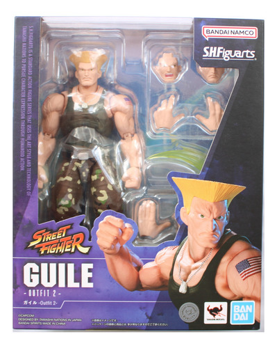 S H Figuarts Jp Guile Outfit 2 Street Fighter Series
