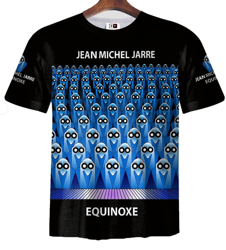 Remera Zt-0063 B-jean-michel Jarre Equinoxe 2(cambia Espalda