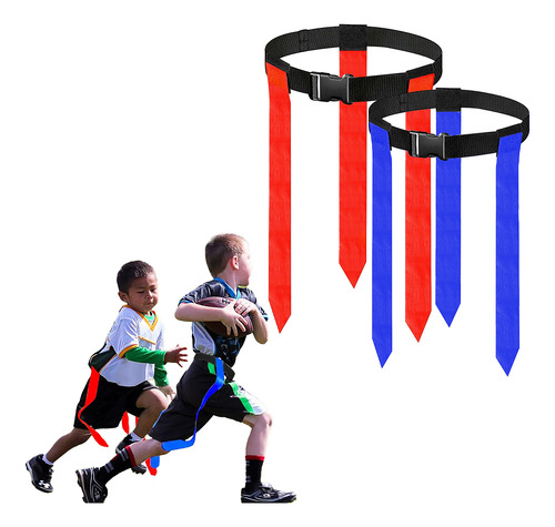 2pz Banderas Cintas Cinturon Para Tocho Flag Tochito Bandera