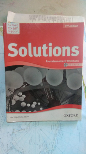 Solutions Pre-intermediate Workbook 2nd Edition