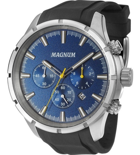 Relógio Magnum Masculino Cronógrafo Ma34343f Azul Oferta