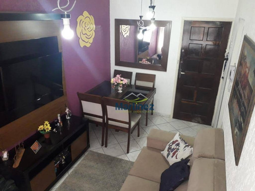 Apartamento Com 2 Dormitórios À Venda, 48 M² Por R$ 230.000 - Vila Industrial - São Paulo/sp - Ap1028