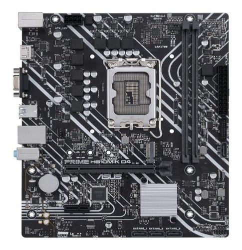 Tarjeta Madre Asus Prime H610m-k Intel 1700 Ddr4 Micro Atx