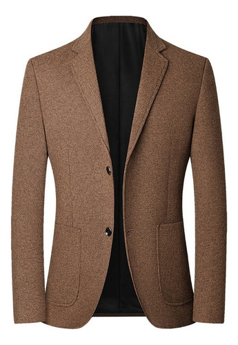 Saco Blazer Hombre Moda Formal Confort Slim Fit Dos Botón