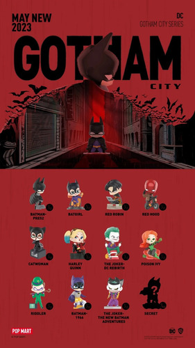 Pop Mart Gotham City, 2 Cajas Sorpresa