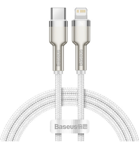 Cable Baseus Lightning Tipo-C para iPhone Turbo de 20 W y 2 m