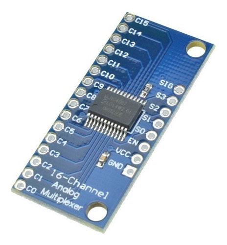 Multiplexor 16-1 Analogico Digital Demux Arduino Cd74hc4067