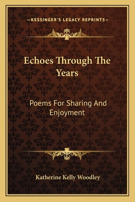 Libro Echoes Through The Years: Poems For Sharing And Enj...