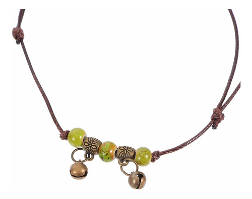 Tobillera Hippie Trenzada Vintage Con Cordón Ajustable, 10 P