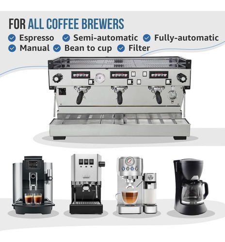 Tabletas Limpiadoras Para Máquinas De Café Caffenu, 100 Unid