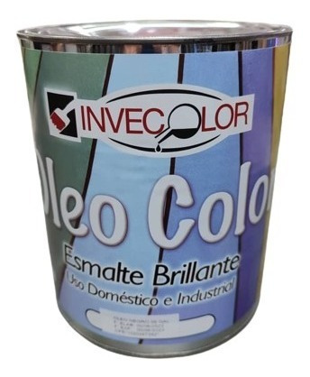 Pintura Invecolor Oleo Color Esmalte Brillante Int/ext Galón