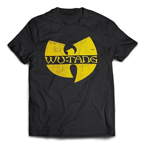 Camiseta Negra Con Logo De Wu-tang Clan. Talla Xxl.