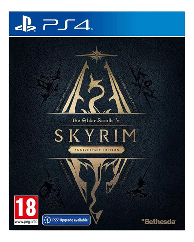 The Elder Scrolls Skyrim V Anniversary Edition Ps4 Nuevo