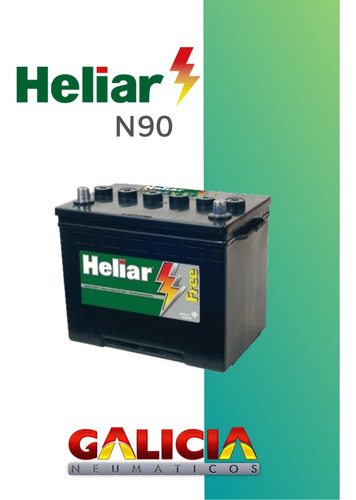 Batería Heliar 12v 150amp N90