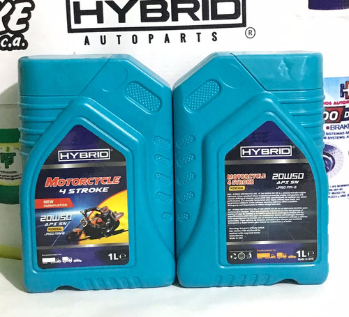 Aceite De Moto 4 Tiempos Hybrid