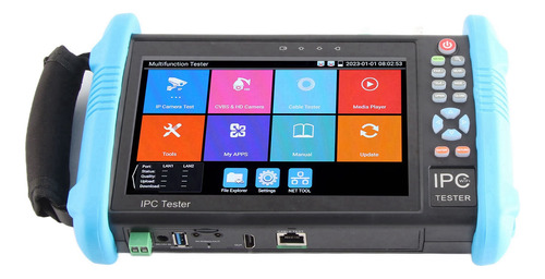Cámara Video Tester Cctv Ipc 9800plus 4k H.265 De 7 Pulgadas