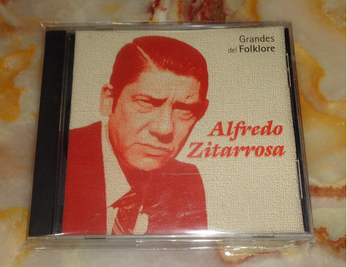 Alfredo Zitarrosa - Grandes Del Folklore - Cd Arg.