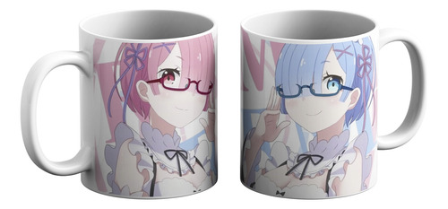 Taza Anime Re: Zero Rem Ram 05