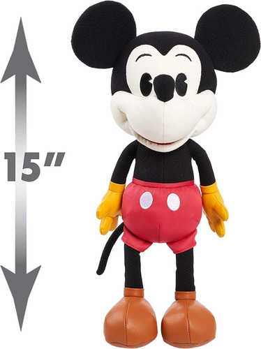 Peluche De Minnie Mouse Y Mickey Mouse Con Certificado Origi