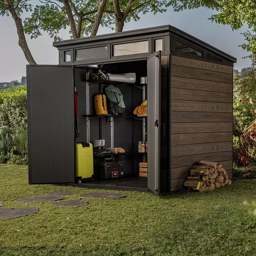 Casa Bodega Cobertizo Almacen Resistente Keter 2.1 X 2.1 M