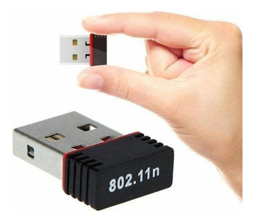 Tarjeta De Red Nano Usb Wifi (001)