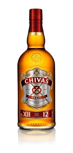 Whisky Escocês 12 Anos 1 Litro Chivas Regal