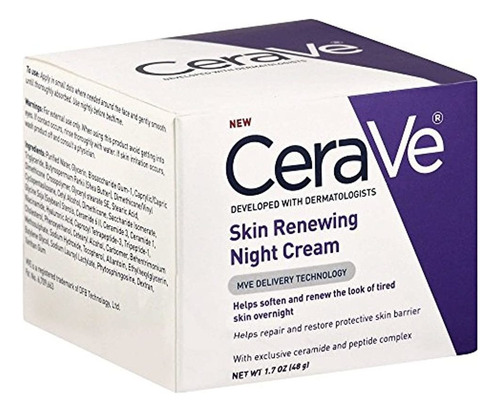 Cerave 2 Oz Piel Renovacion Crema De Noche