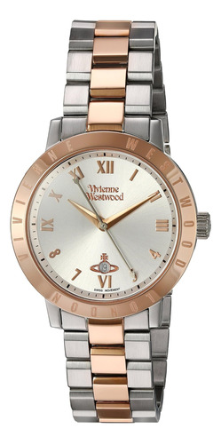 Reloj De Acero Inoxidable De Cuarzo Vivienne Westwood, Color