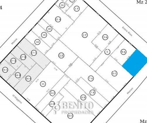 Imagen 2 de 2 de Lote En Venta, Senador Moron Esquina Entre Rios
