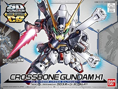 Bandai Hobby Sd Gundam # 2 Crossbone Gundam X1  Crossbone Gu