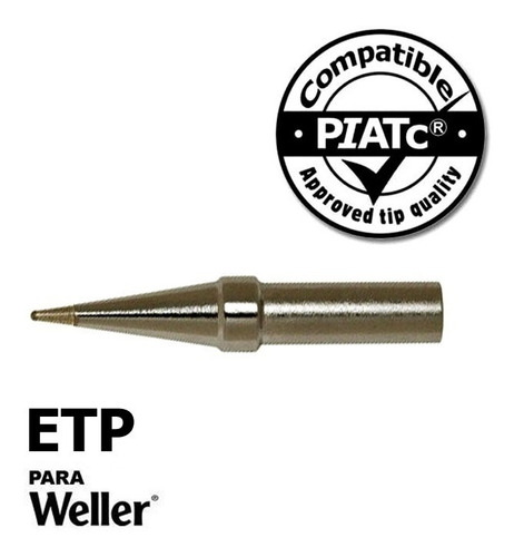 Imagem 4 de 7 de Ponta De Solda P/ Weller Etp Para Wesd51, Wes51, Pes51