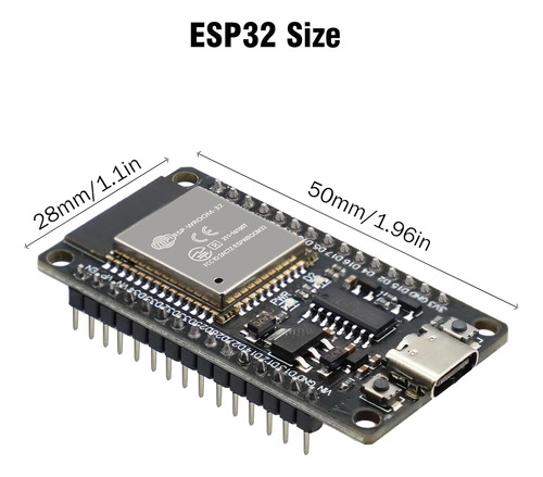 Esp32 Wifi Ch340g Usb-c + Shield Placa Expansion 30p