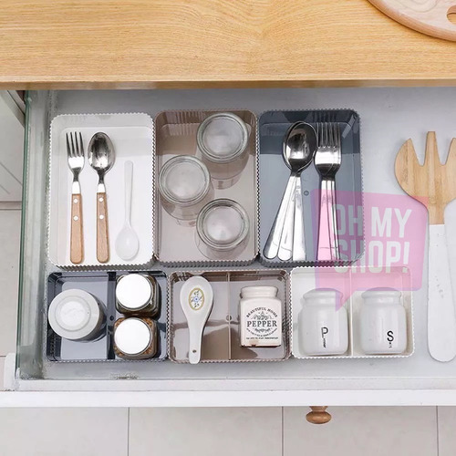 Imagen 6 de 9 de Organizador Multiuso Con División Multipropósito Ohmyshop