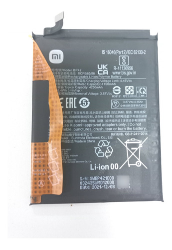 Batería Xiaomi 11 Lite 5g Ne