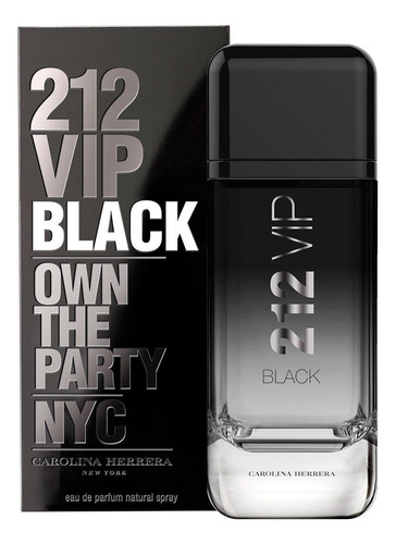  212 Vip Black Masculino Eau De Parfum 200ml 