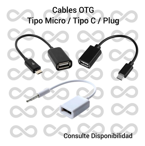 Cables Otg / Micro / Tipo C / Plug / Cables Para Teléfonos