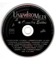 Comprar Fo Lisandro Meza Solo Cd Grandes Exitos 1996 Ricewithduck