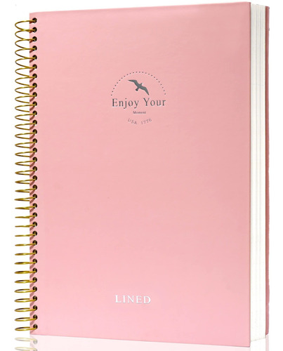 Cuaderno De Espiral De Tapa Dura De 8.5 X 11 Pulgadas, Cuade