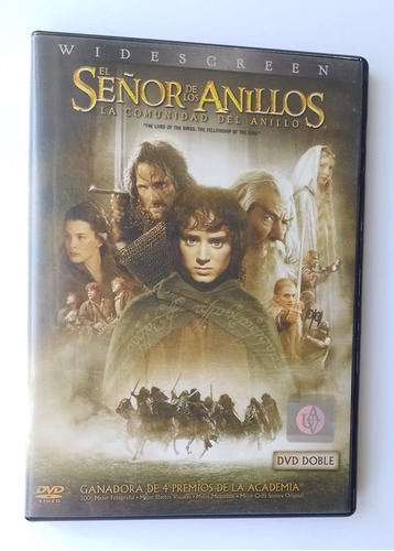 Dvd El Señor De Los Anillos La Comunidad Del Anillo Usado