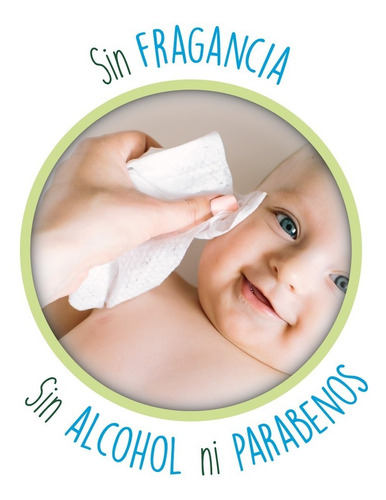 Imagen 7 de 8 de Toallitas Húmedas Oshcotton Premium, Caja 6pz