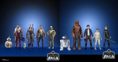 Star Wars, Celebrate The Saga, 2 Sets, 11 Figuras