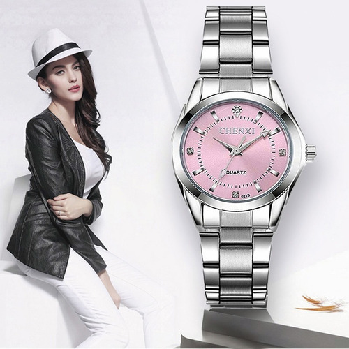 Reloj De Dama De Diamante,reloj De Mujer De Moda Impermeable