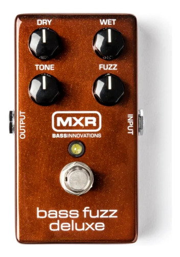 Pedal Efecto Bajo Mxr Bass Fuzz Deluxe M84 Usa Analogo 9v