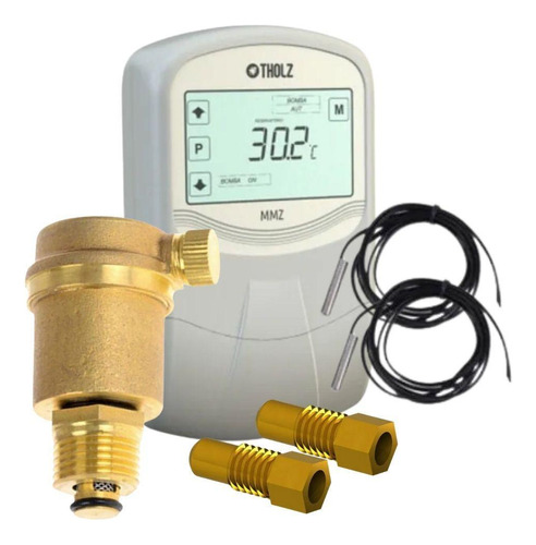 Controlador De Temperatura Aquecimento De Piscina Mmz 220v