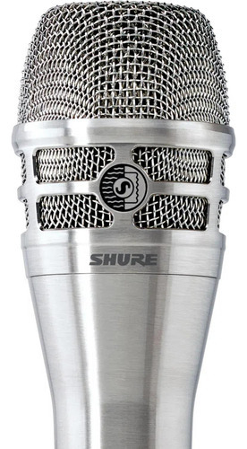 Shure Microfono Dinamico Cardiode Niquel Ksm58-n
