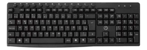 Teclado Usb Bpc-8236 Comum Preto 1.2m Box