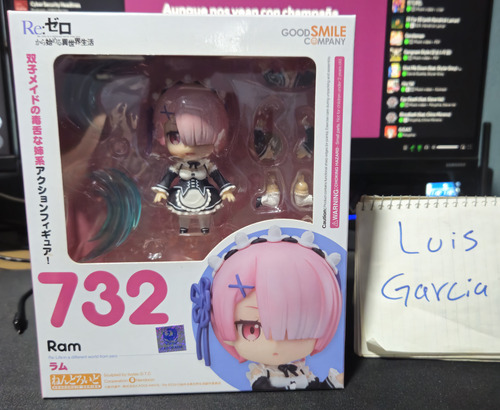 Nendoroid Eren, Mikasa, Armin, Emilia, Ram, Rem, Saitama (Usado)