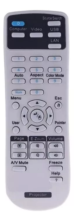 Primeira imagem para pesquisa de controle universal epson projetor