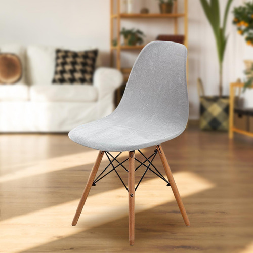 Funda Elástica Para Silla Sin Brazos, Lavable Para Comedor