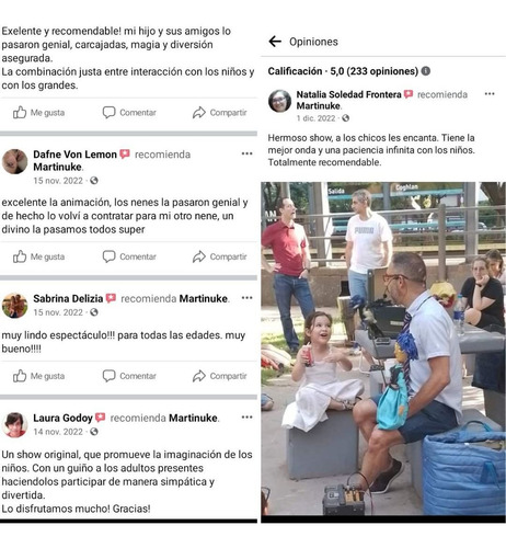 Imagen 3 de 10 de Martinuke Animación Infantil Cumple Títeres Magia Globología